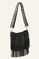 Fringe Crossbody Guitar Strap Tassel Handbag