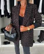 Lola Leopard Printed Blazer