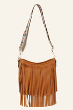 Fringe Crossbody Guitar Strap Tassel Handbag