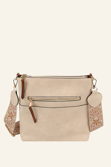 On The Go Front Pocket Crossbody Sling Bag