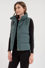 Evergreen Puffer Vest